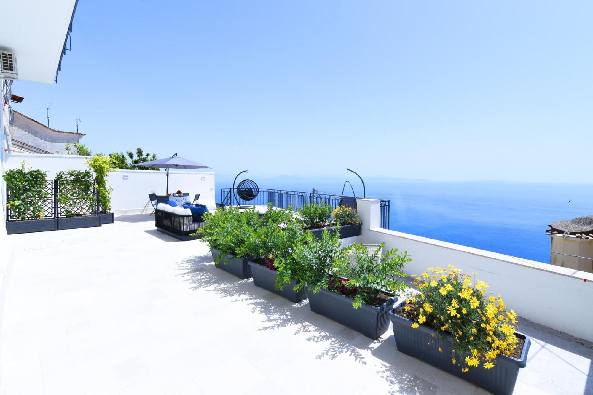 B&B Blue View Furore Kültér fotó