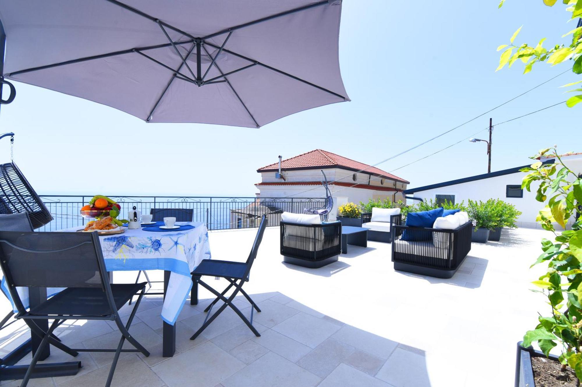 B&B Blue View Furore Kültér fotó