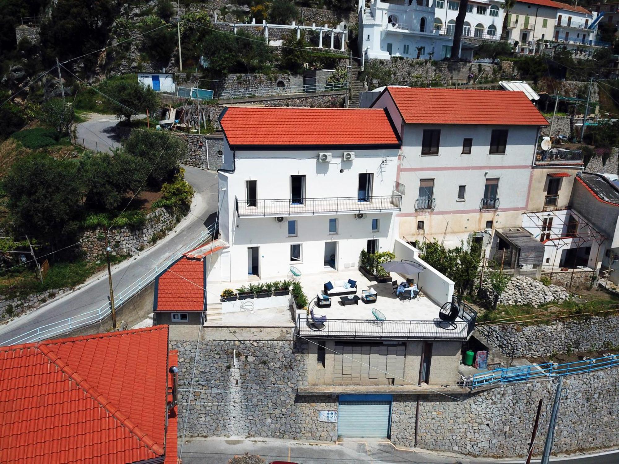 B&B Blue View Furore Kültér fotó