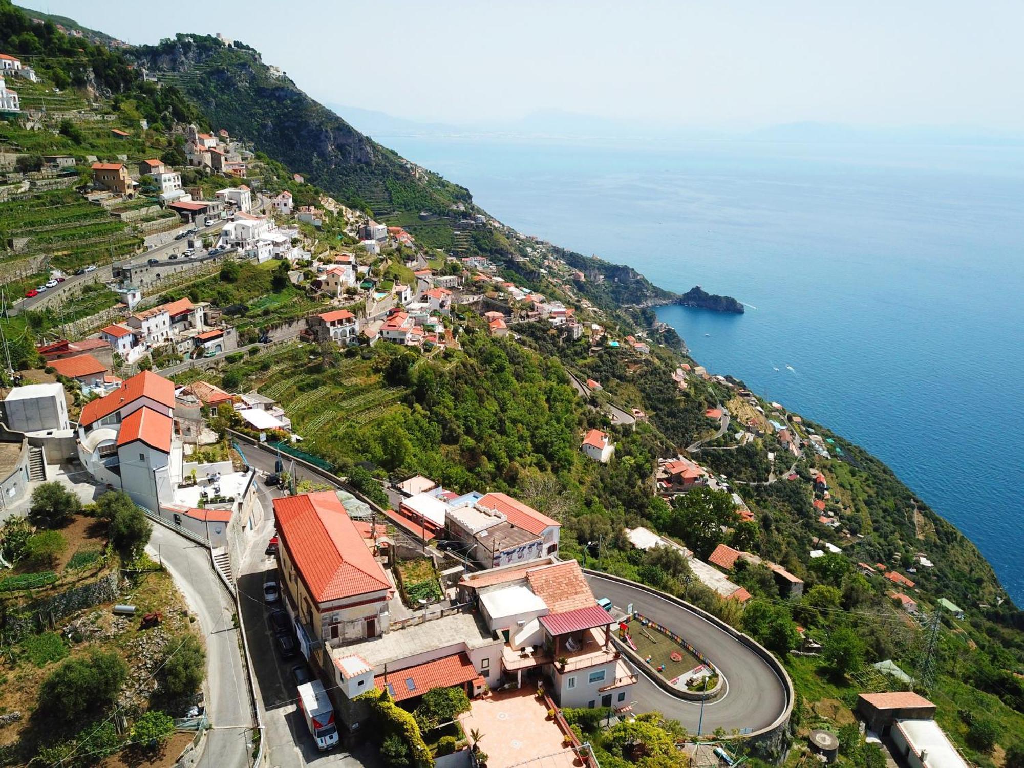 B&B Blue View Furore Kültér fotó